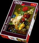 Puzzle 1500 el. Martwa natura z kwiatami Trefl w sklepie internetowym Mazakzabawki.pl