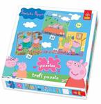 Puzzle 3w1 Peppa 20,36,50 el. TREFL w sklepie internetowym Mazakzabawki.pl