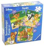 Puzzle 3w1 Bambi Ravensburger w sklepie internetowym Mazakzabawki.pl