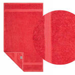 Ręcznik 50 x 90 Bawełna Venezia 450g/m2 Czerwony w sklepie internetowym Lozkoholicy.pl