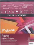 Blok kolorowy do pasteli MURANO 160g 30ark Warm Daler-Rowney 30,5x22,8cm w sklepie internetowym Sklep Plastyczny