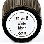 Relief,konturówka Marabu 3D Liner 25 ml 670 biały w sklepie internetowym Sklep Plastyczny
