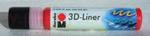 Relief,konturówka Marabu 3D Liner 25 ml 631 czerwony w sklepie internetowym Sklep Plastyczny