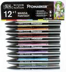 Komplet Promarkerów Winsor & Newton Manga Fantasy 12 szt + GRATIS w sklepie internetowym Sklep Plastyczny