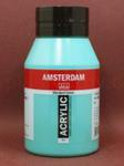 Farba akrylowa Amsterdam Talens nr 661 Turquoise green 1000 ml w sklepie internetowym Sklep Plastyczny