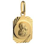 Medalik złoty 585 Matka Boska z dzieciątkiem w sklepie internetowym giouno.com