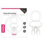 Power Clit Silicone Cockring White w sklepie internetowym Sekrecik