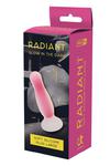 RADIANT SOFT SILICONE GLOW IN THE DARK PLUG LARGE PINK w sklepie internetowym Sekrecik