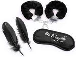 Fetish Fever - Bondage Set - 4 pieces - Black w sklepie internetowym Sekrecik