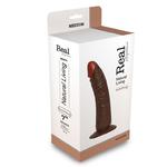 Dildo-REALISTIC DILDO REAL RAPTURE BROWN 7"""""""""""""""" w sklepie internetowym Sekrecik