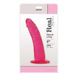 Dildo-JELLY DILDO REAL RAPTURE PINK 7"""""""""""""""" w sklepie internetowym Sekrecik