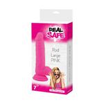 Dildo-Fallo realistico real safe rod large pink w sklepie internetowym Sekrecik