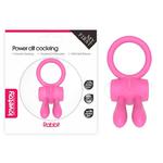 Power Clit Silicone Cockring Pink w sklepie internetowym Sekrecik