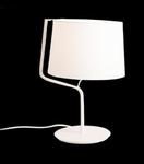 Chicago lampka stołowa 1-punktowa biały/biały T0028 w sklepie internetowym Multilampy.pl
