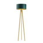 Miami Gold lampa podłogowa 1-punktowa dąb/mix kolorów abażurów w sklepie internetowym Multilampy.pl