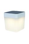 Table Cube lampka stołowa ogrodowa solarna biała 6908001331 w sklepie internetowym Multilampy.pl