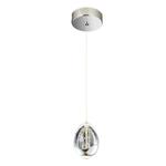 Huelto LED lampa wisząca 1-punktowa chrom PND-22112132-1A-CR w sklepie internetowym Multilampy.pl