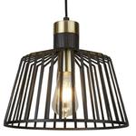 Bird Cage lampa wisząca 1-punktowa czarna 9411BK w sklepie internetowym Multilampy.pl