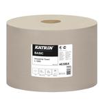 Czyściwo papierowe w rolce Katrin Basic 1230 m 1 warstwa makulatura naturalny biały w sklepie internetowym P+L Systems