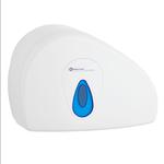 Pojemnik na papier toaletowy Merida TOP DUO Midi plastik biało - niebieski w sklepie internetowym P+L Systems