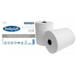 Ręcznik papierowy w rolce Bulkysoft Autocut 6 szt. 2 warstwy 150 m biały celuloza w sklepie internetowym P+L Systems