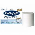 Czyściwo papierowe w rolce Bulkysoft Classic 2 warstwy 272 m celuloza białe w sklepie internetowym P+L Systems