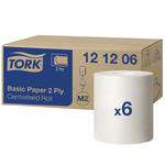 Czyściwo papierowe do podstawowych zadań Tork 6 szt. 2 warstwy 160 m biała makulatura w sklepie internetowym P+L Systems