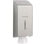 Pojemnik na papier toaletowy składany Kimberly Clark PROFESSIONAL stal matowa w sklepie internetowym P+L Systems