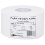 Papier toaletowy Faneco JUMBO Premium 12 rolek 2 warstwy 100 m średnica 19 cm biały celuloza w sklepie internetowym P+L Systems