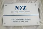 SZYLD STOMATOLOGA - szyld główny - SZ040 - wym. 550x350mm w sklepie internetowym Grawernia.pl