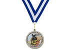 Medale metalowe z dowolną grafiką - cyfrowy druk UV - średnica 50mm - MGR021 w sklepie internetowym Grawernia.pl