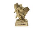 Statuetka Piłkarka - atrakcyjna figurka odlewana z Twoim grawerem - wysokość 10cm - FOL056 w sklepie internetowym Grawernia.pl