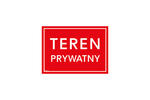 Teren prywatny - tabliczka wym. 350x250mm - PVC - kolorowy druk UV - TAB178 w sklepie internetowym Grawernia.pl