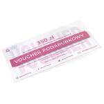 Karta plastikowa - Voucher - tworzywo HIPS 1mm - wym. 215x101mm - kolorowy druk UV - WZ039 w sklepie internetowym Grawernia.pl