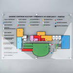 Plan tyflograficzny z pismem Braille'a - plexi i ADA - wym: 695x450mm - TAB466 w sklepie internetowym Grawernia.pl