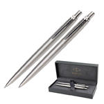 Zestaw Parker Jotter Core Stainless Steel CT - ołówek i długopis - PAR211-DUO-PRO w sklepie internetowym Grawernia.pl