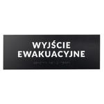 Tabliczka z dowolnym tekstem i pismem Braille'a - wym. 295x105mm - PCW twarde - TAB531 w sklepie internetowym Grawernia.pl