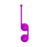 Fioletowe biofeedbackowe kulki gejszy Pretty Love Kegel Tighten Up III w sklepie internetowym YourObsession.pl
