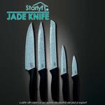 Starlyf Jade Knife - zestaw 5 noży ze stojakiem w sklepie internetowym TV Okazje