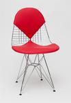Krzesło Net double czerwona poduszka w sklepie internetowym Kosmiczne Lampy