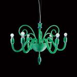 Żyrandol Facon de Venice BARBARA 6L lime green w sklepie internetowym Kosmiczne Lampy