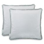 Poszewka dekoracyjna CLEAR kolor szary drukowany motyw boho velvet 45x45 ameliahome w sklepie internetowym witadecor.com.pl