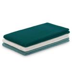 Ręcznik kuchenny LETTY kolor turkusowy tłoczony motyw klasyczny styl klasyczny 50x70 ameliahome w sklepie internetowym witadecor.com.pl