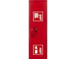 Hydrant zawieszany 25/20m wykonanie boczne z miejscem na gaśnicę - czerwony Ral 3000 w sklepie internetowym FireStop.pl
