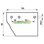 STALKA GŁOWKI KOSY CLAAS 522189 w sklepie internetowym Agro-parts