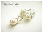 Komplet Swarovski Pearl Crystal White w sklepie internetowym Artillo