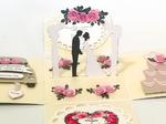 Kartka - pudełko z okazji ślubu wesele w sklepie internetowym Artillo