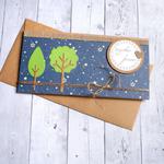 kartka kopertówka - drzewka - gwiazdy w sklepie internetowym Artillo