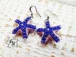 niebieskie rozgwiazdy koralikowe w sklepie internetowym Artillo