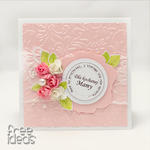 Perłowy róż -Dzień Matki - kartka w pudełku w sklepie internetowym Artillo